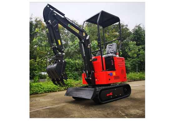 CE small digger 1 ton mini excavator with low price