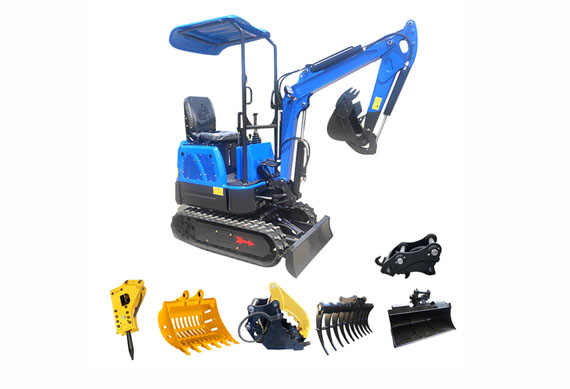 Free shipping for 800kg small chinese cheap price new mini excavator with bucket hydraulic for sale NM-E10