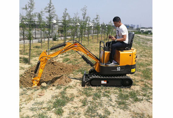 1000kg Mini excavator pile driver parts machine with CE