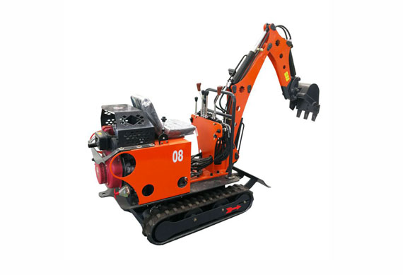 08 ton mini hydraulic excavator with koop engine