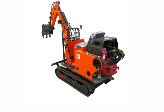 08 ton mini hydraulic excavator with koop engine