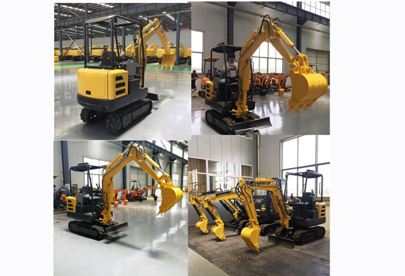 5% off hydraulic 1.8 ton mini bagger excavator machine for sale CE certified