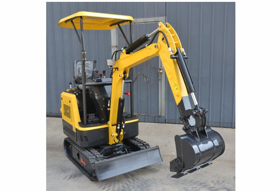 1 ton 2 cylinder in garden mini excavator mini digger for sale