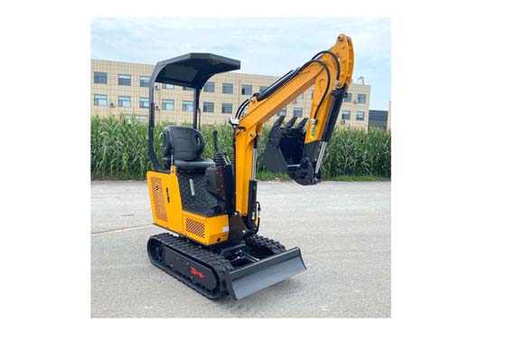 Chinese 1 ton mini crawler excavator for sale with new design comfortable seat