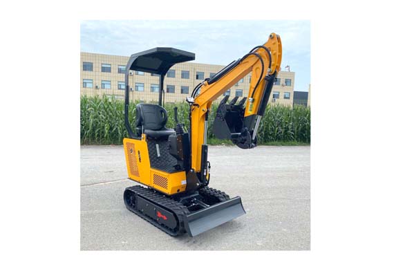 Chinese 1 ton mini crawler excavator for sale with new design comfortable seat