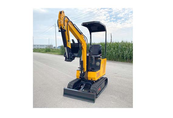 Chinese 1 ton mini crawler excavator for sale with new design comfortable seat