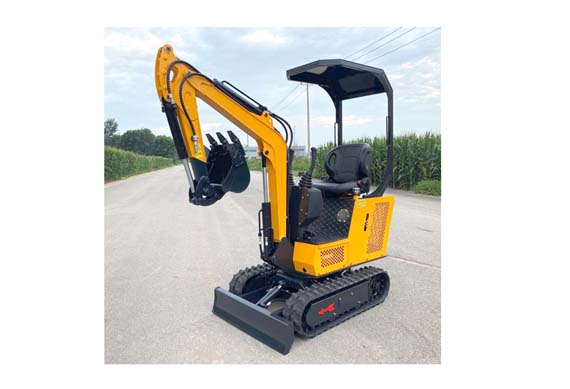 Chinese 1 ton mini crawler excavator for sale with new design comfortable seat