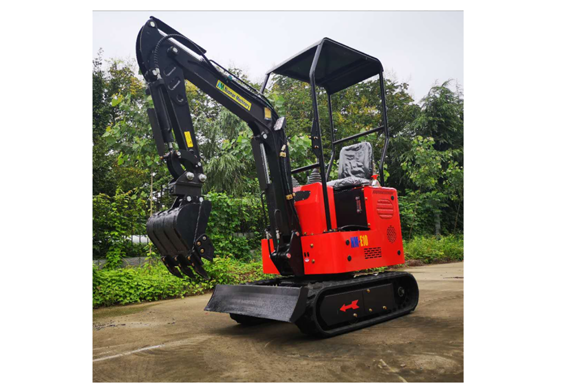 1 ton new mini back hoe excavator hydraulic price CE certified