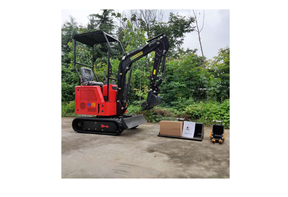 1 ton new mini back hoe excavator hydraulic price CE certified