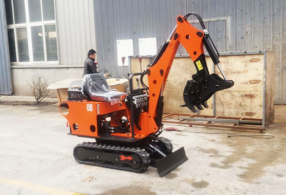 factory price of 800kg mini excavator mini bagger