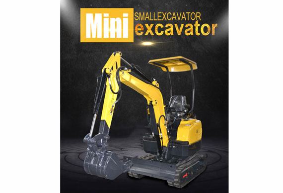 High performance mini excavator machine grapple for trencher