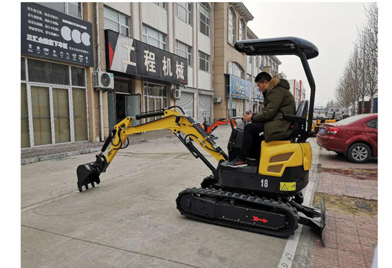 High performance mini excavator machine grapple for trencher