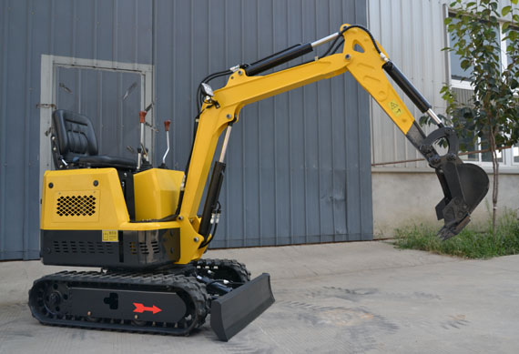 Simple operating 1000kg mini excavator made in china is hot selling