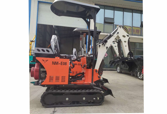 Home Use 0.8 Ton Small Type Digging Machine Mini Excavators With Canopy