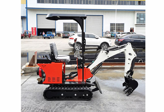 Home Use 0.8 Ton Small Type Digging Machine Mini Excavators With Canopy