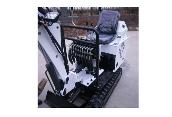 Best 800kg farm equipment machinery mini excavator auger attachment with bucket on hot sale