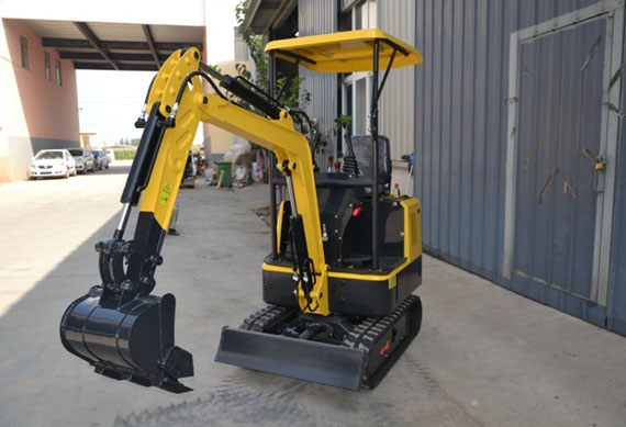 cheap mini excavator with many auxiliary means