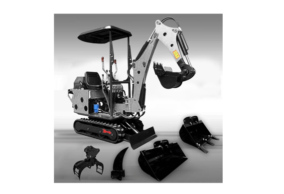 wonderful mini excavator with incredible attetchments for sale