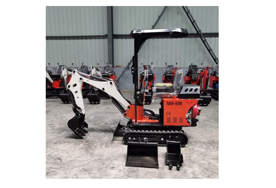 0.8 ton digger hydraulic cylinder towable mini excavator backhoe for sale