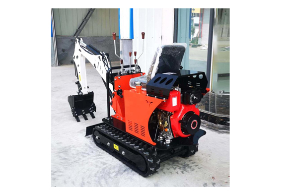 0.8 ton digger hydraulic cylinder towable mini excavator backhoe for sale