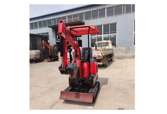 garden use 1 ton mini digger crawler excavator