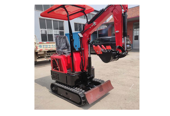 garden use 1 ton mini digger crawler excavator