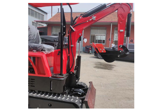 garden use 1 ton mini digger crawler excavator