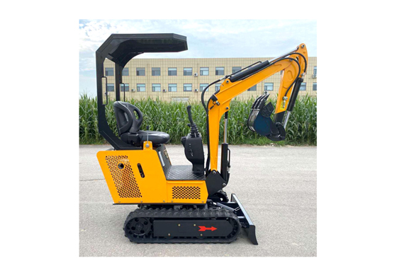 FREE SHIPPING cheap micro diggers machine mini excavator small post hole diggers 800kg trencher