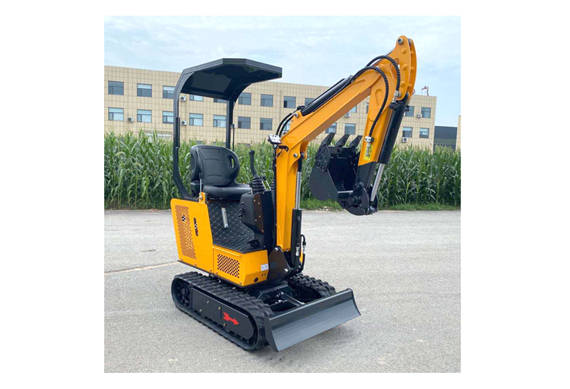 FREE SHIPPING cheap micro diggers machine mini excavator small post hole diggers 800kg trencher