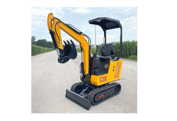 FREE SHIPPING cheap micro diggers machine mini excavator small post hole diggers 800kg trencher