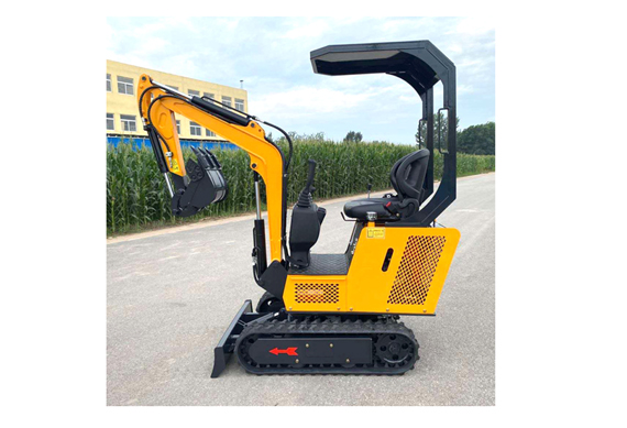 FREE SHIPPING cheap micro diggers machine mini excavator small post hole diggers 800kg trencher