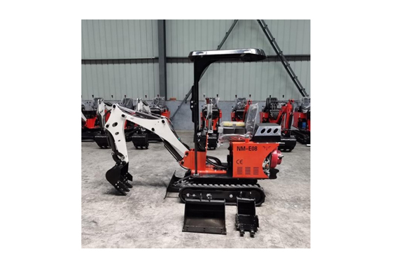 China Supply 0.8 ton Used mini excavator with rubber track