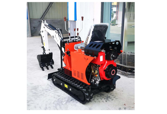 China Supply 0.8 ton Used mini excavator with rubber track