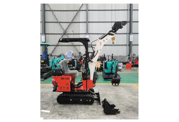 China Supply 0.8 ton Used mini excavator with rubber track