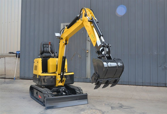 garden use mini excavator epa approved equipped LCT negine for sale cheap