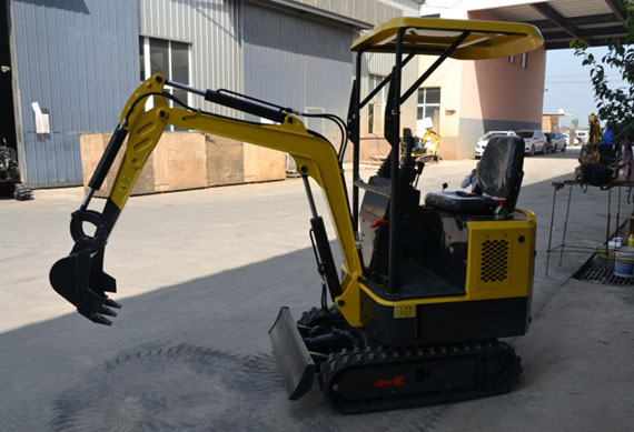 garden use mini excavator epa approved equipped LCT negine for sale cheap