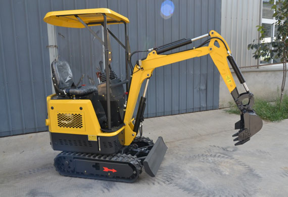 garden use mini excavator epa approved equipped LCT negine for sale cheap