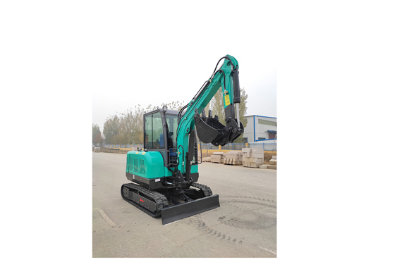 Chinese cheap price 3.5 ton small excavator with quality engine rubber track