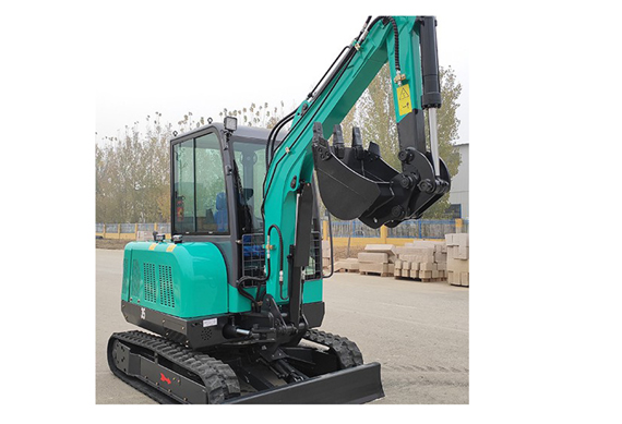 Chinese cheap price 3.5 ton small excavator with quality engine rubber track