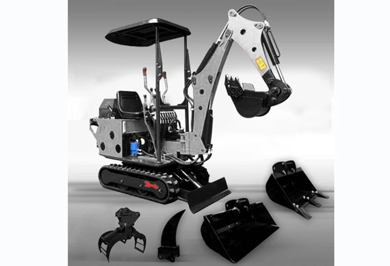 narrow mini digger excavator crawler pilot mini excavator machine for sale