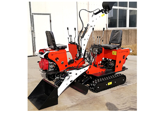 Newly designed mini excavator with auger bucket ripper attachments for sale