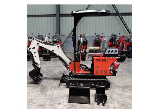 Newly designed mini excavator with auger bucket ripper attachments for sale