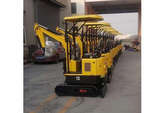 walk behind mini excavator 1.0 ton mini excavator with track extension chinese mini excavator for sale