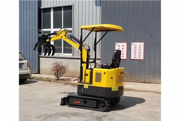 walk behind mini excavator 1.0 ton mini excavator with track extension chinese mini excavator for sale