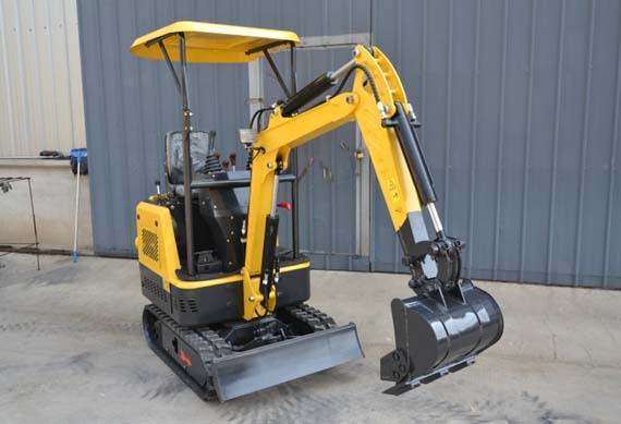 walk behind mini excavator 1.0 ton mini excavator with track extension chinese mini excavator for sale