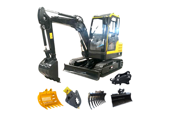 China high performance customizable mini hydraulic crawler excavators for sale