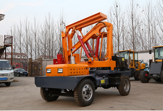 a frame piling rig ground screw piling drilling machine