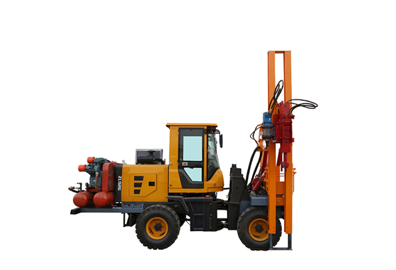 Malaysia best-selling types of piling rigs guardrail pile driving machine