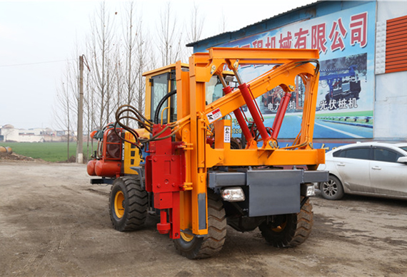 Malaysia best-selling types of piling rigs guardrail pile driving machine