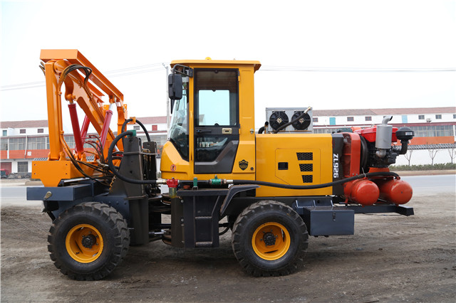 Malaysia best-selling types of piling rigs guardrail pile driving machine